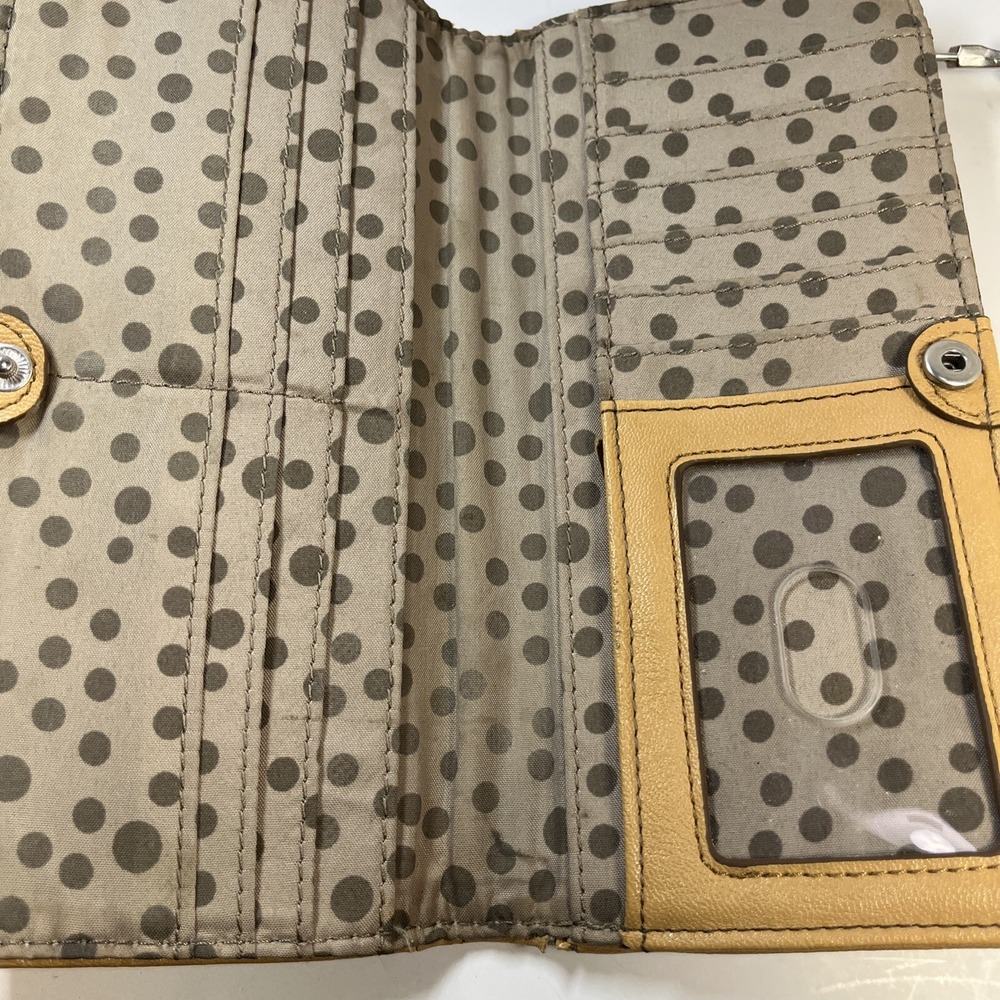 Relic Colorful Floral Canvas Wallet Zip Vegan Leather Marley 7.5 X 4 - Picture 9 of 13
